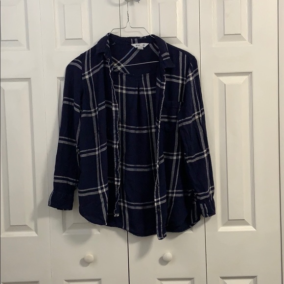 Old Navy Plaid Shirt - Picture 1 of 2